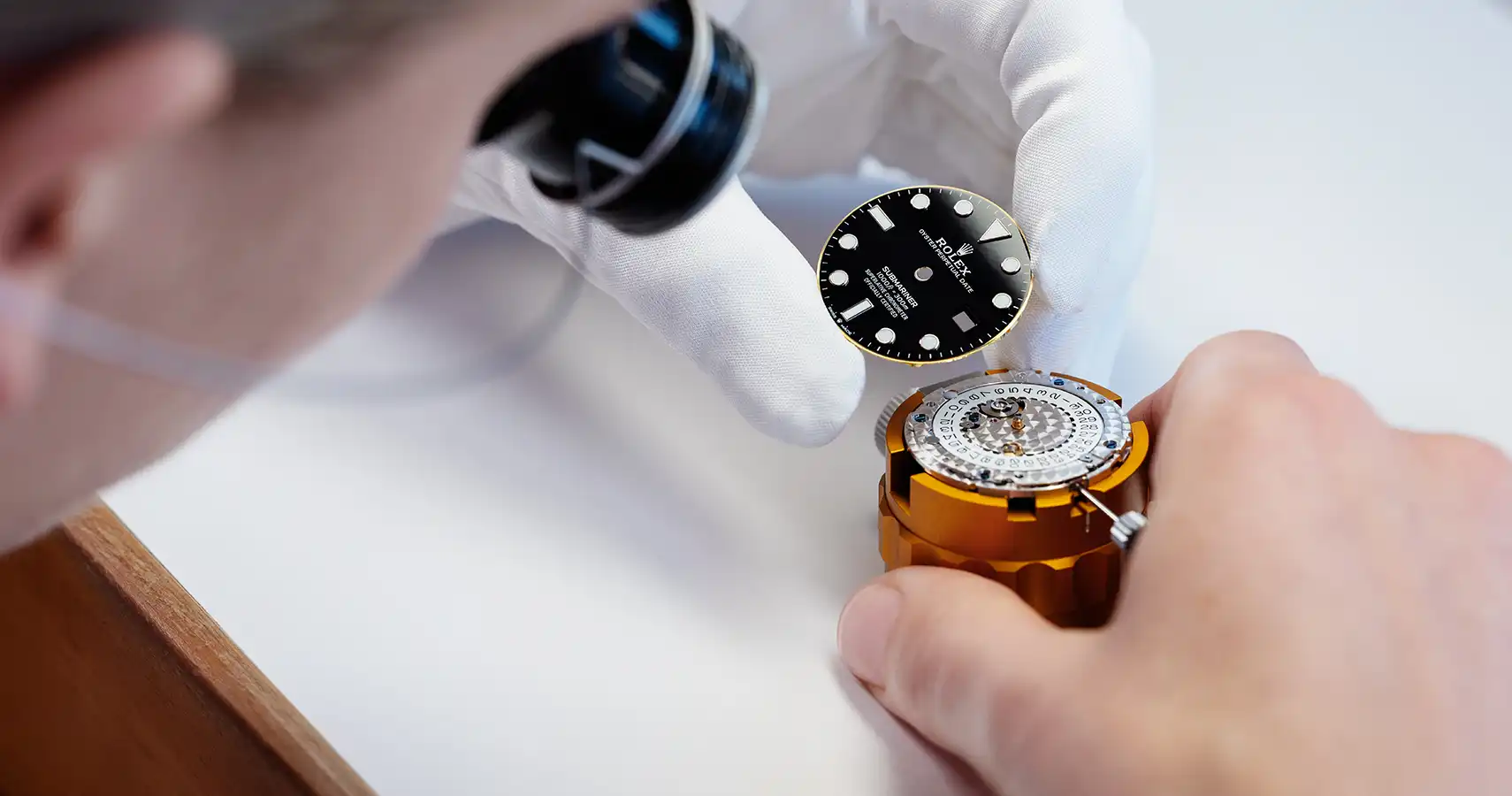 Assembling Rolex Watch - Swiss Time Square