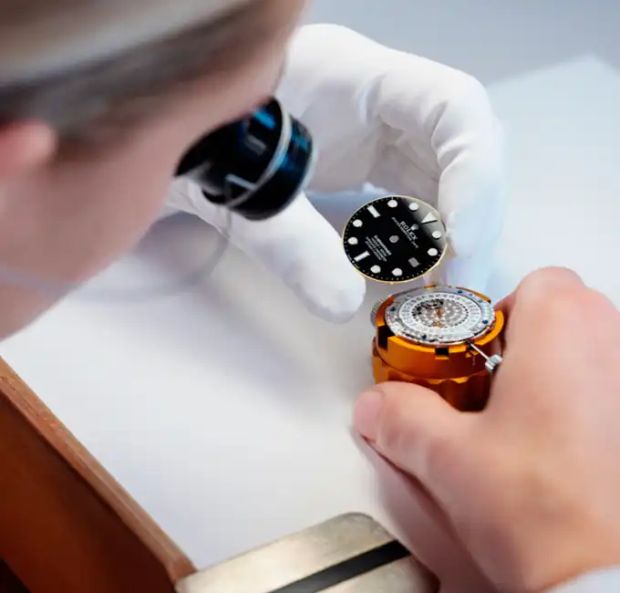 Assembling Rolex Watch - Swiss Time Square