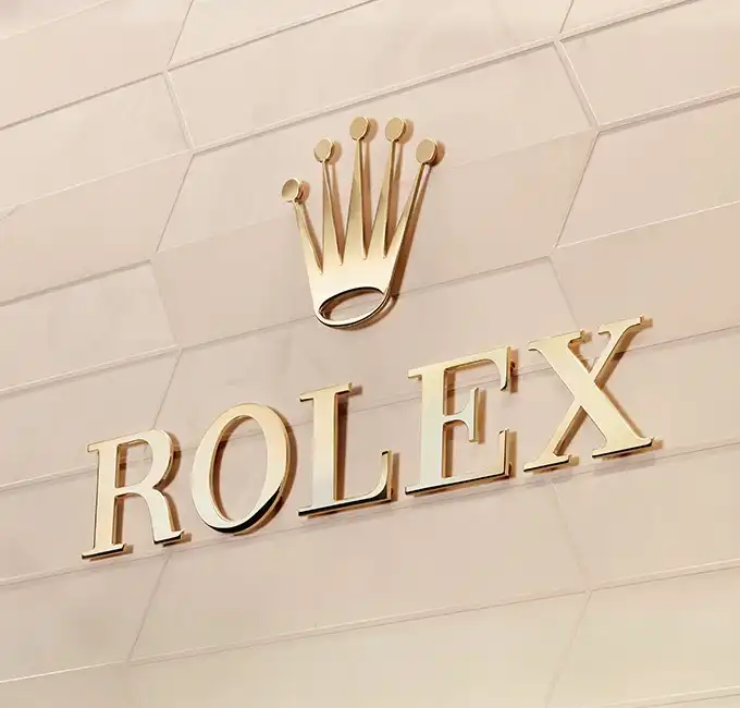 Rolex Logo On Wall - Swiss Time Square