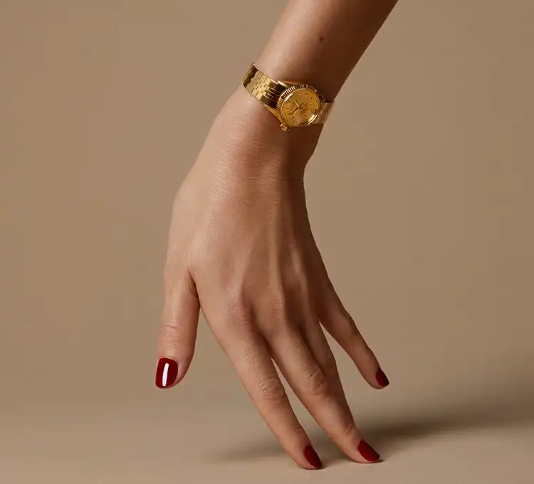 Rolex Datejust On Wrist - Swiss Time Square