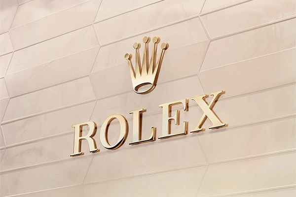 Rolex Logo On Wall - Swiss Time Square
