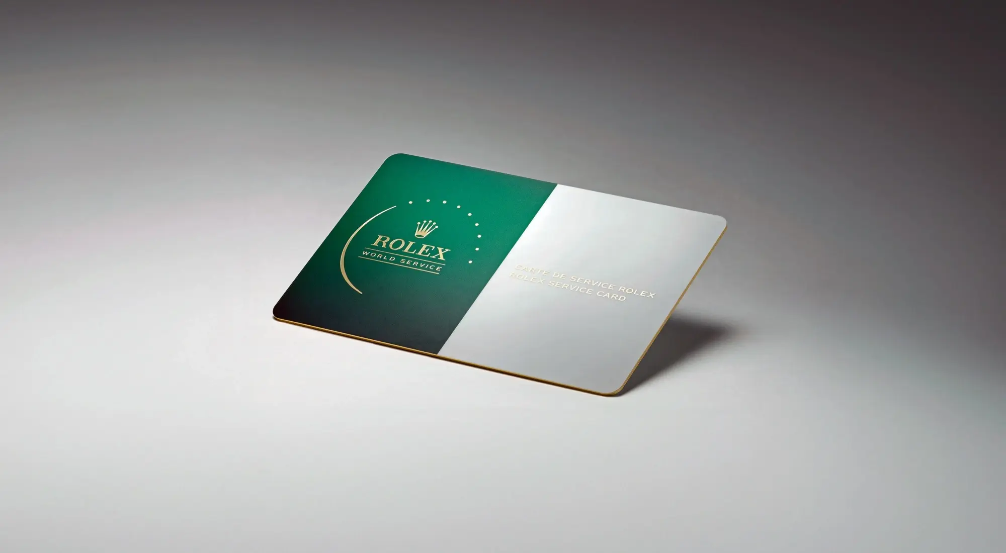 Rolex Service Card - Swiss Time Square