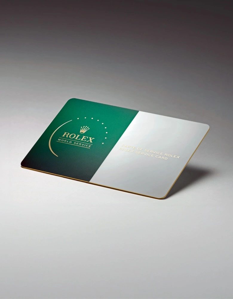 Rolex Service Card - Swiss Time Square