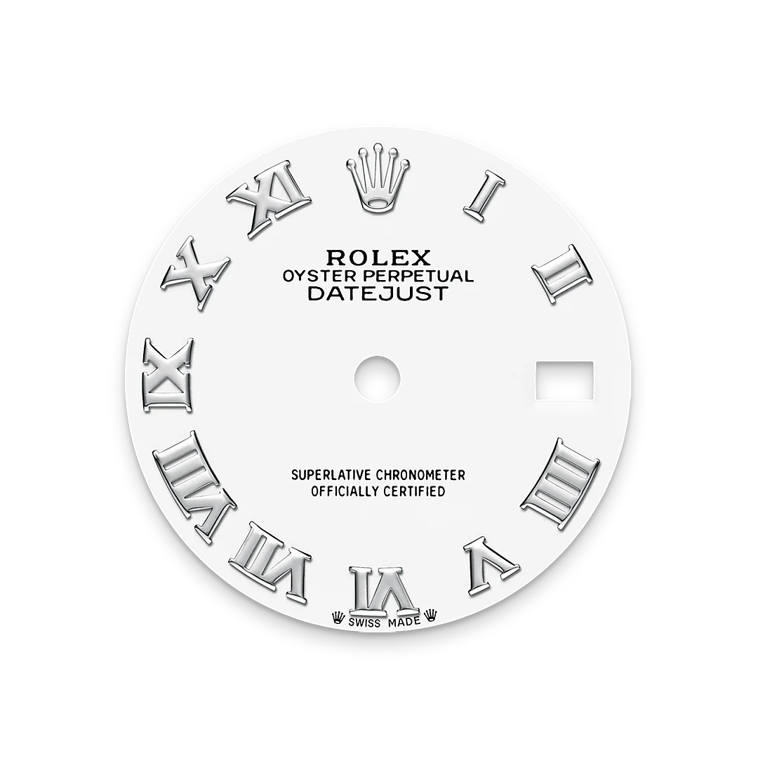 Rolex Lady-Datejust in White Rolesor - combination of Oystersteel and white gold, M279174-0020 - Swiss Time Square