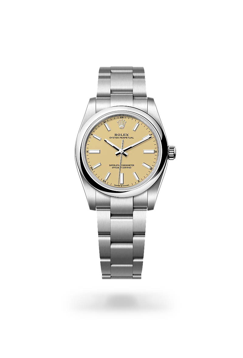 Rolex Oyster Perpetual in Oystersteel, M124200-0007 - Swiss Time Square