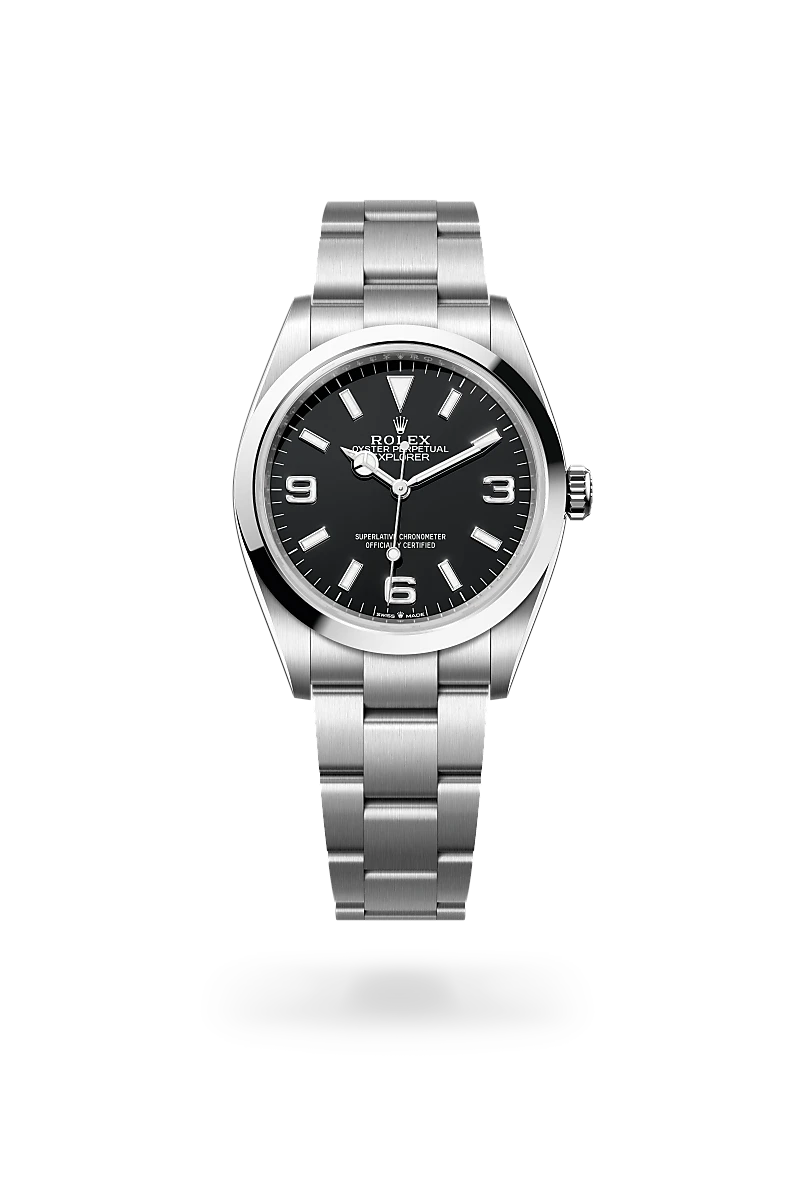 Rolex Explorer in Oystersteel, M124270-0001 - Swiss Time Square