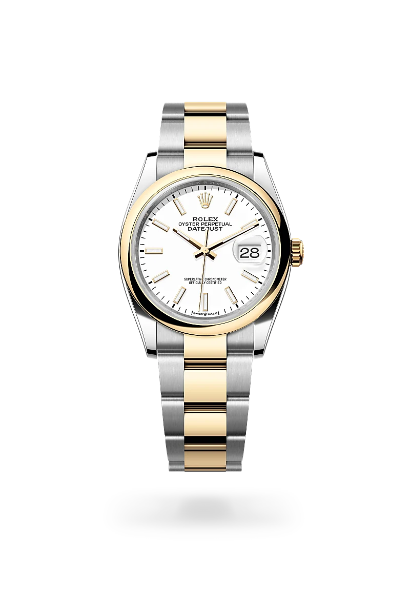 Rolex Datejust in Yellow Rolesor - combination of Oystersteel and yellow gold, M126203-0020 - Swiss Time Square