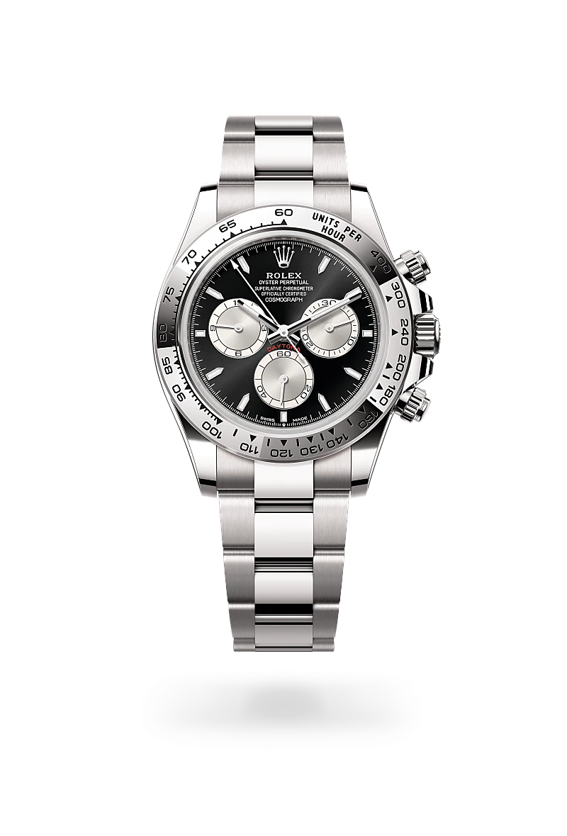 Rolex Cosmograph Daytona in 18 ct white gold, M126509-0001 - Swiss Time Square