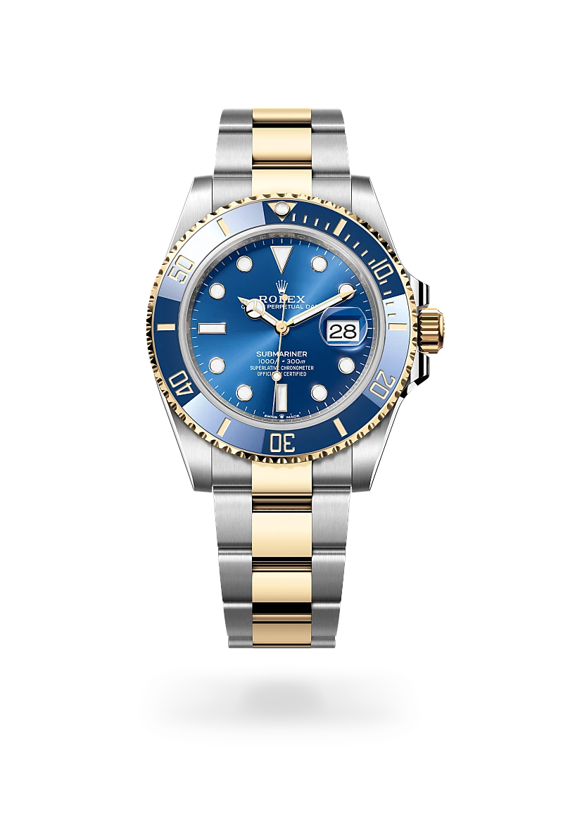 Rolex Submariner in Yellow Rolesor - combination of Oystersteel and yellow gold, M126613LB-0002 - Swiss Time Square