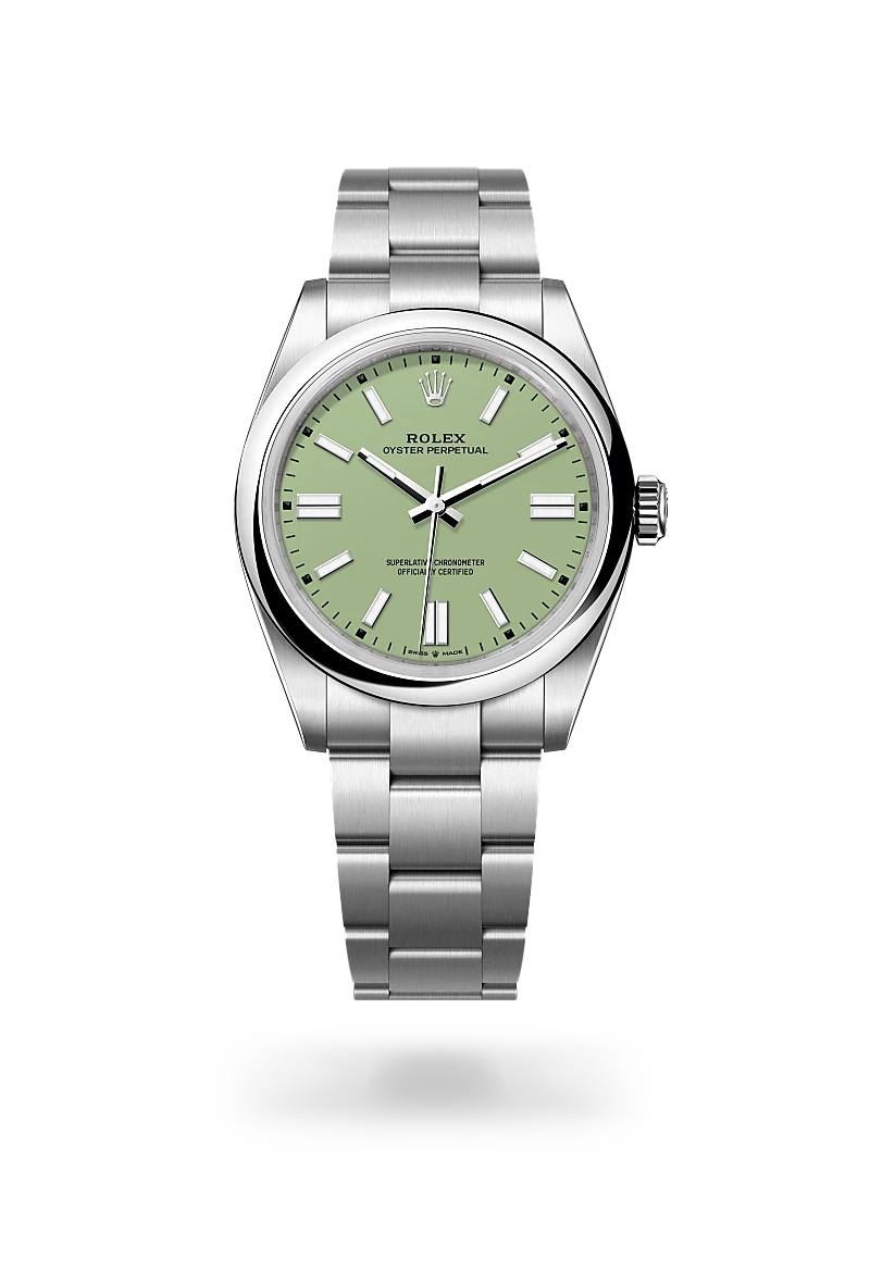 Rolex Oyster Perpetual in Oystersteel, M134300-0006 - Swiss Time Square