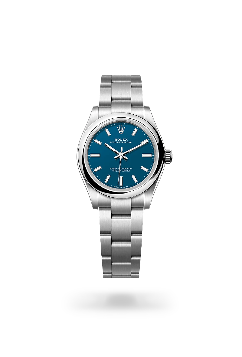 Rolex Oyster Perpetual in Oystersteel, M277200-0017 - Swiss Time Square