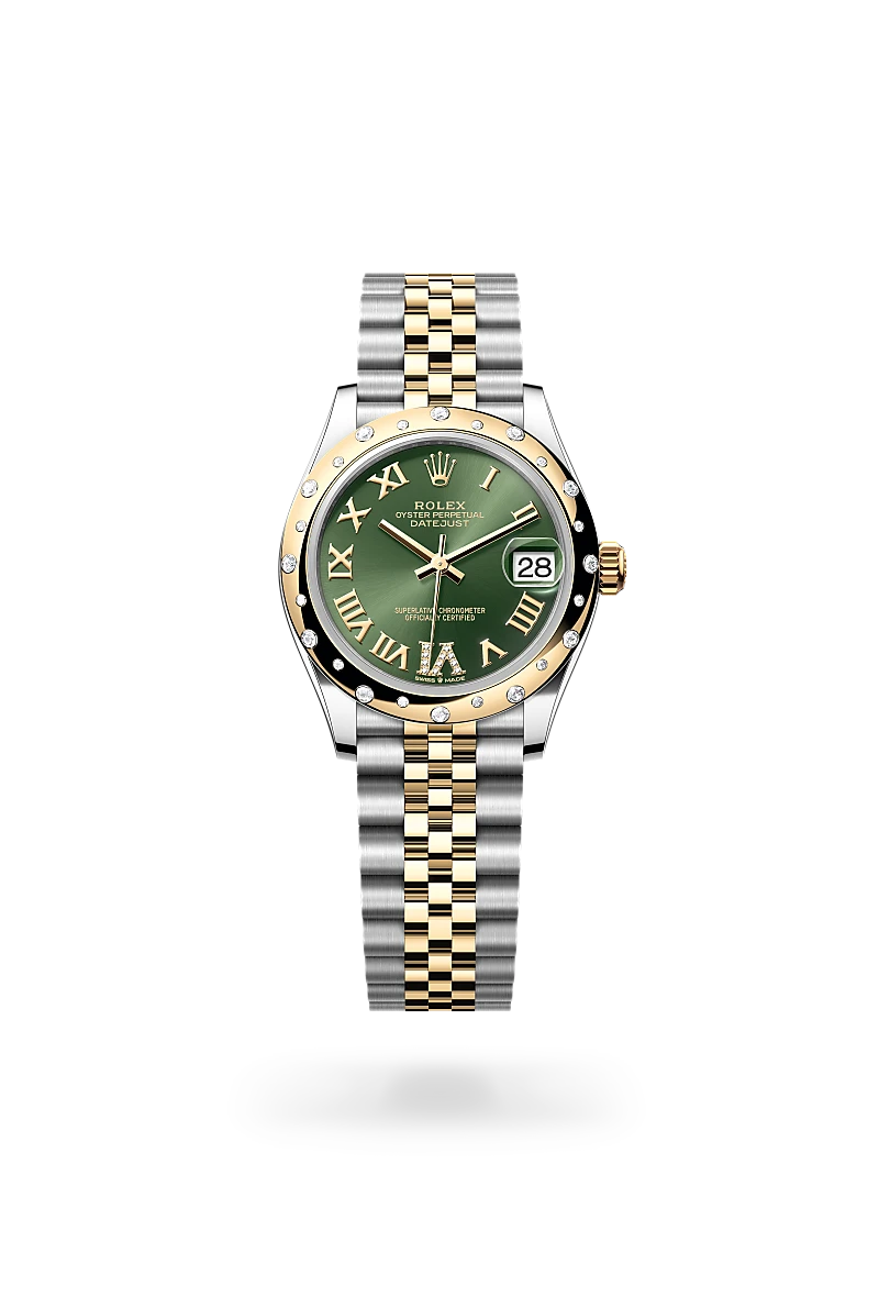 Rolex Datejust in Yellow Rolesor - combination of Oystersteel and yellow gold, M278343RBR-0016 - Swiss Time Square