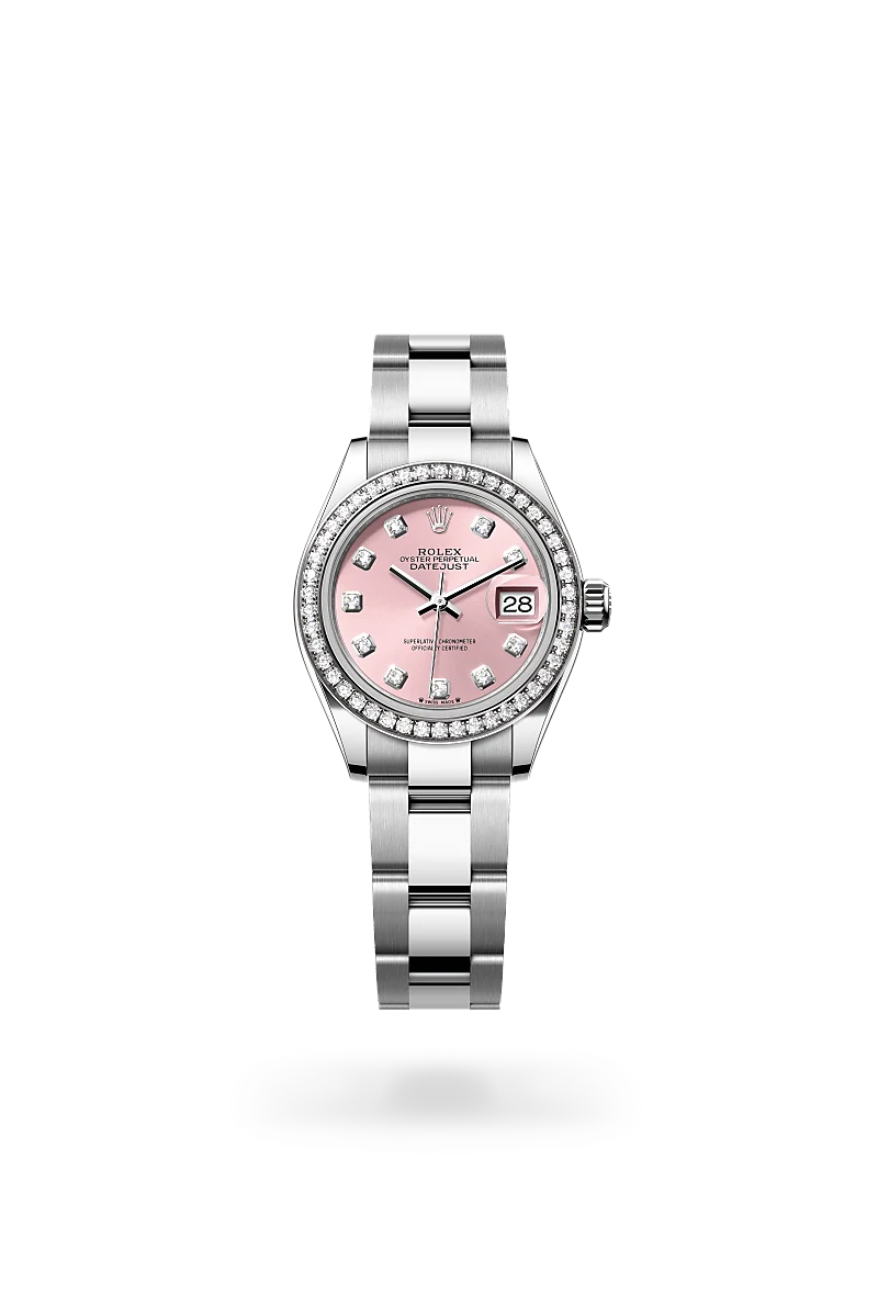 Rolex Lady-Datejust in White Rolesor - combination of Oystersteel and white gold, M279384RBR-0004 - Swiss Time Square
