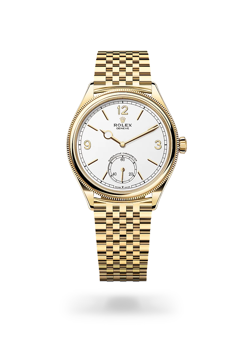 Rolex 1908 in 18 ct yellow gold, M52508-0008 - Swiss Time Square