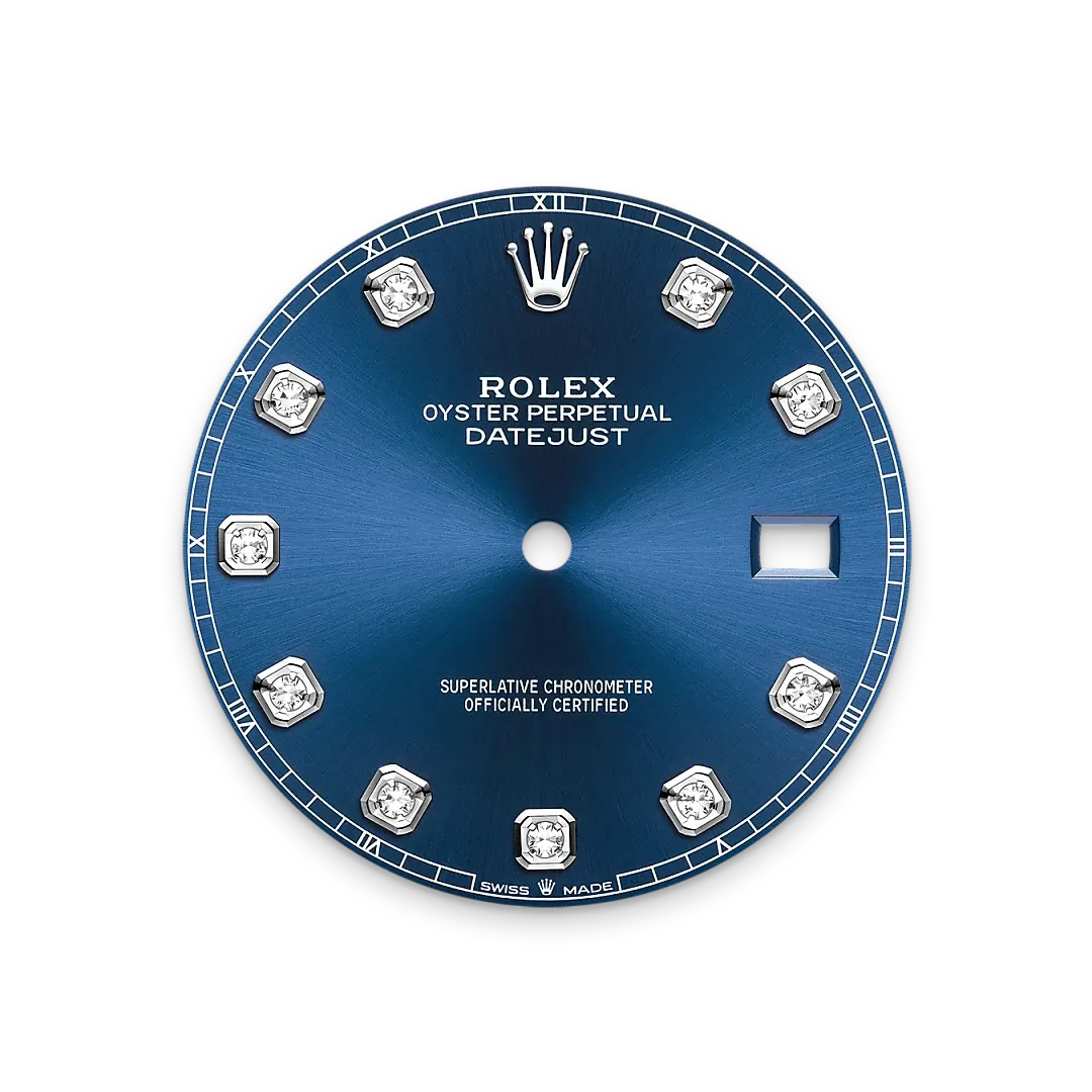 Rolex Datejust in White Rolesor - combination of Oystersteel and white gold, M126334-0015 - Swiss Time Square