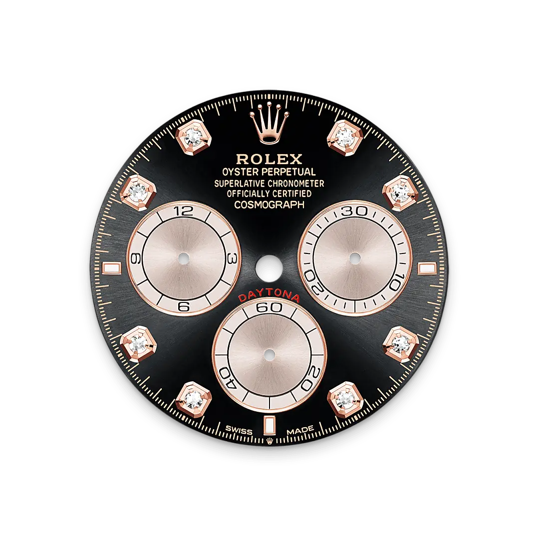 Rolex Cosmograph Daytona in 18 ct Everose gold, M126505-0002 - Swiss Time Square