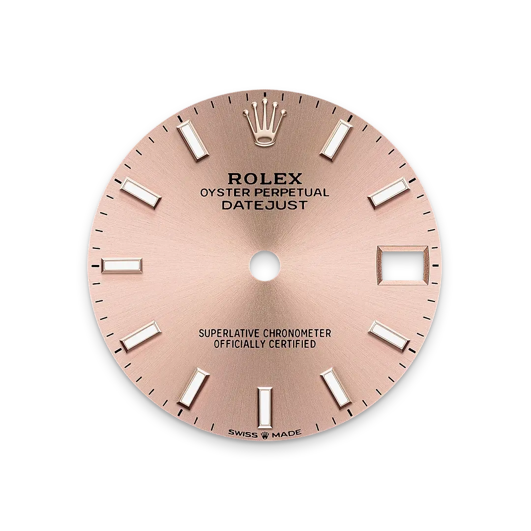 Rolex Datejust in Everose Rolesor - combination of Oystersteel and Everose gold, M278241-0010 - Swiss Time Square