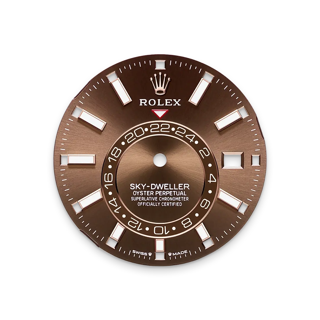 Rolex Sky-Dweller in 18 ct Everose gold, M336235-0002 - Swiss Time Square