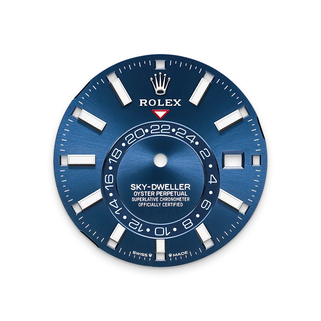 Rolex Sky-Dweller in White Rolesor - combination of Oystersteel and white gold, M336934-0006 - Swiss Time Square