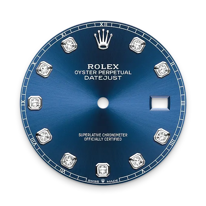 Rolex Datejust in White Rolesor - combination of Oystersteel and white gold, M126334-0016 - Swiss Time Square