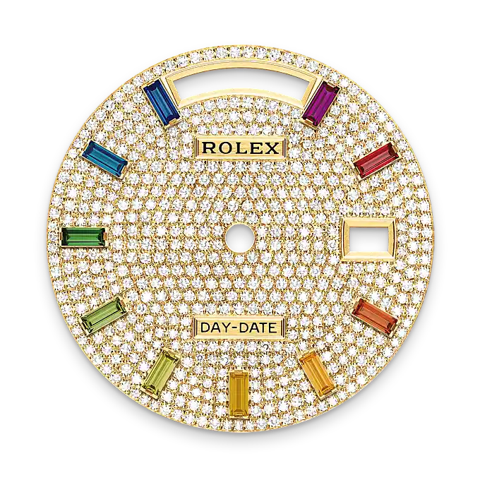 Rolex Day-Date in 18 ct yellow gold, M128348RBR-0030 - Swiss Time Square