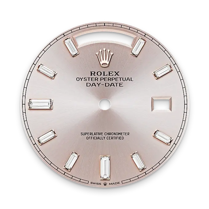 Rolex Day-Date in 18 ct Everose gold, M228235-0004 - Swiss Time Square