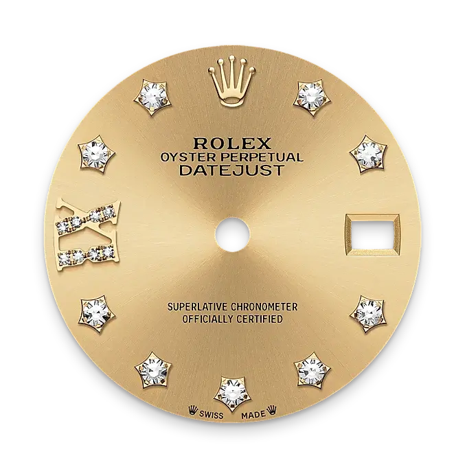 Rolex Lady-Datejust in Yellow Rolesor - combination of Oystersteel and yellow gold, M279163-0022 - Swiss Time Square