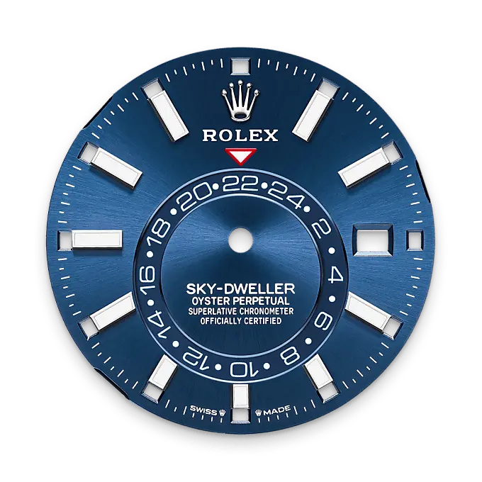 Rolex Sky-Dweller in White Rolesor - combination of Oystersteel and white gold, M336934-0006 - Swiss Time Square