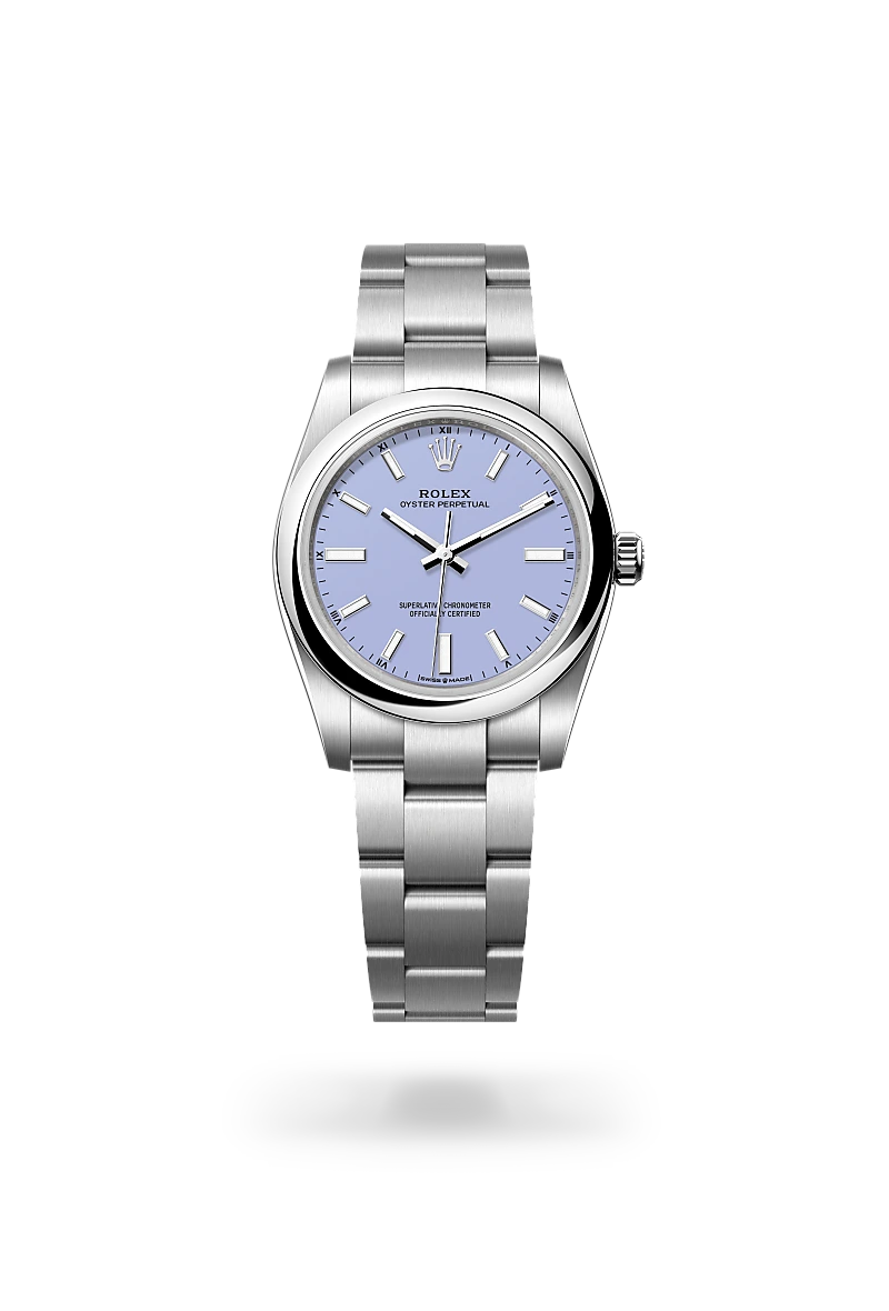 Rolex Oyster Perpetual 34 Oystersteel, M124200-0008 - Swiss Time Square