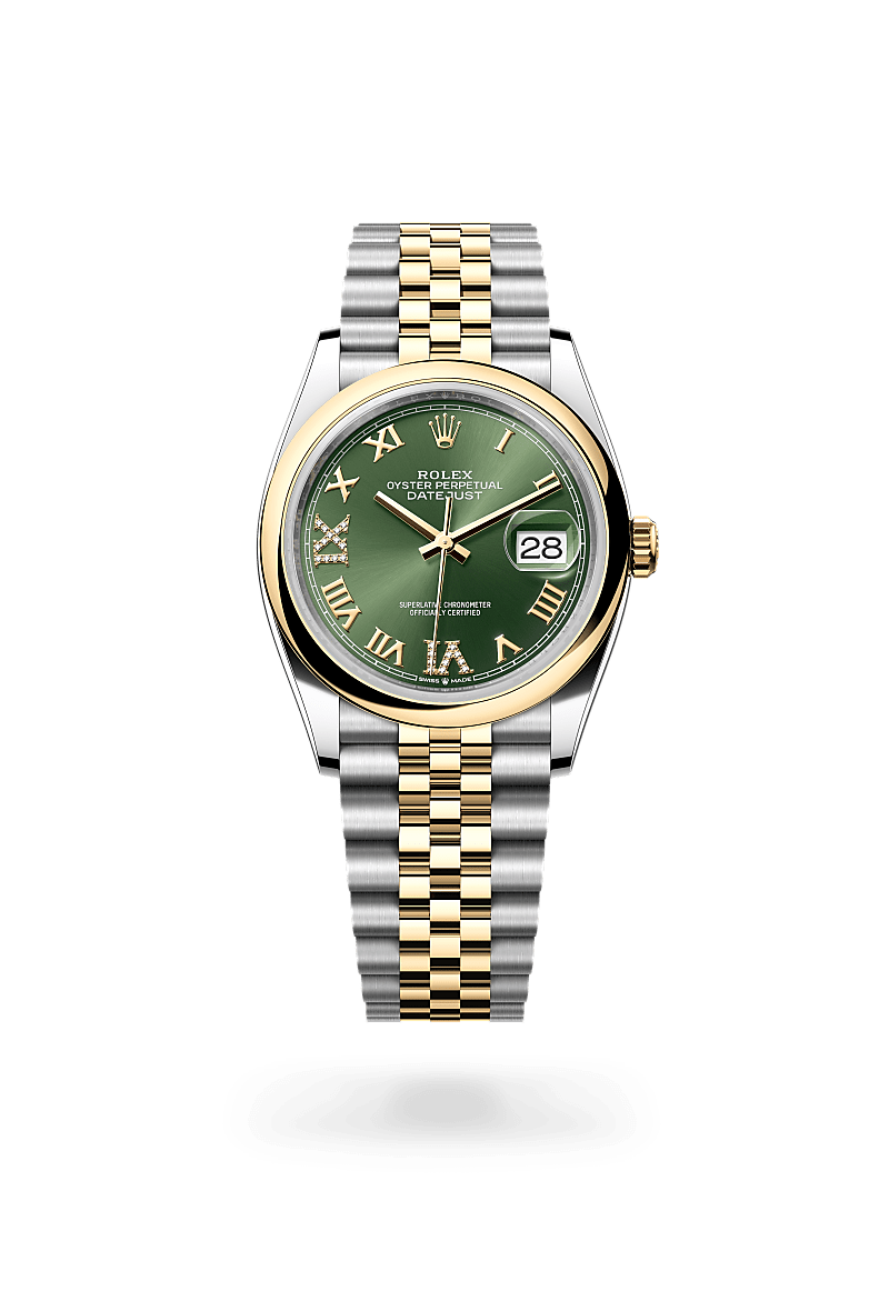 Rolex Datejust 36 Yellow Rolesor, M126203-0025 - Swiss Time Square