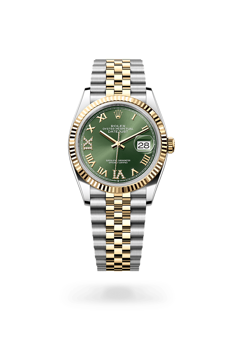 Rolex Datejust 36 Yellow Rolesor, M126233-0025 - Swiss Time Square