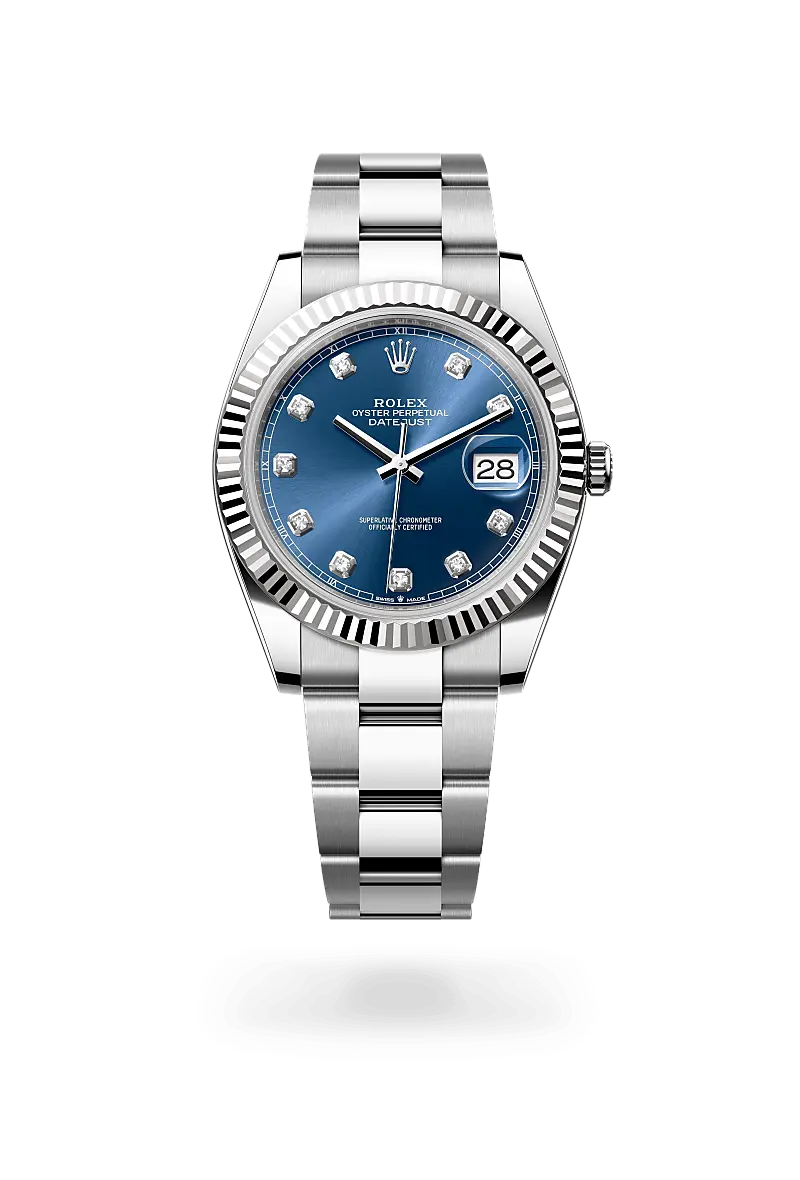 Rolex Datejust 41 White Rolesor, M126334-0015 - Swiss Time Square