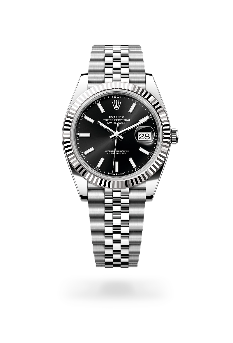 Rolex Datejust 41 White Rolesor, M126334-0018 - Swiss Time Square