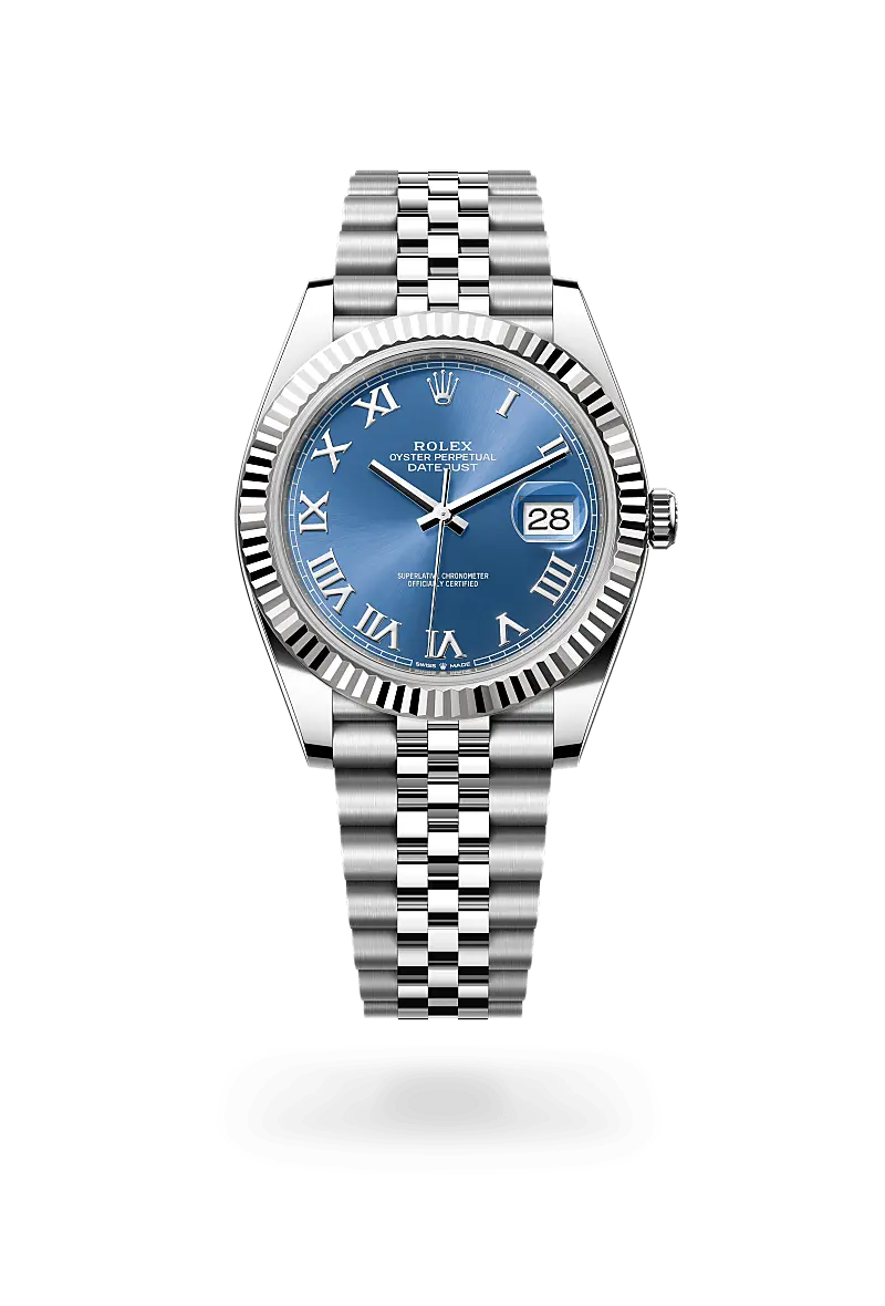 Rolex Datejust 41 White Rolesor, M126334-0026 - Swiss Time Square