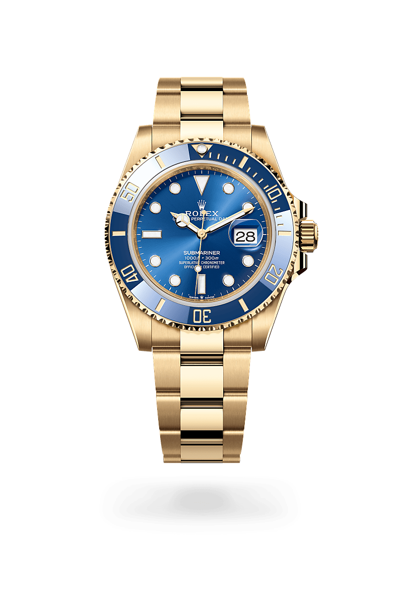 Rolex Submariner Date 18 ct yellow gold, M126618LB-0002 - Swiss Time Square