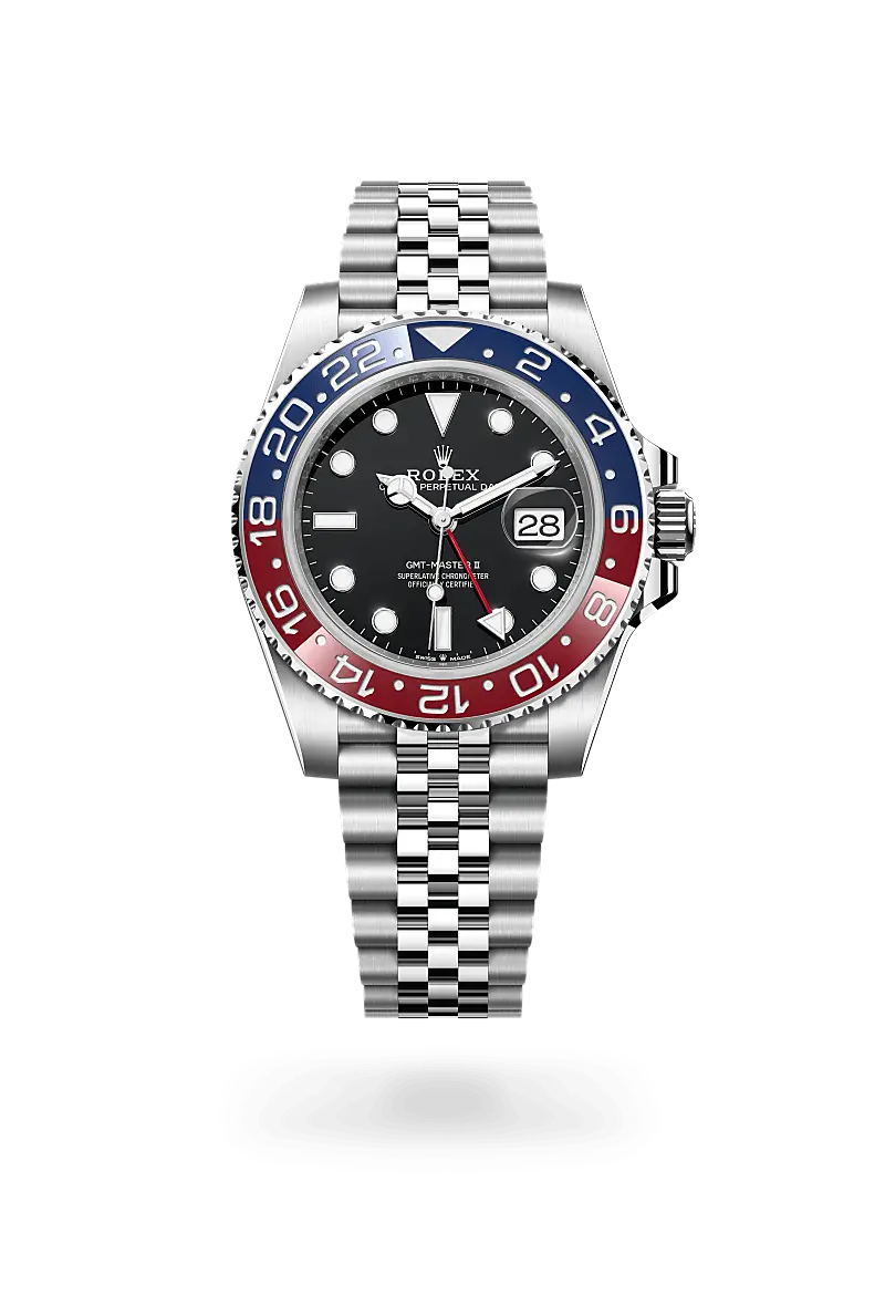 Rolex GMT-Master II Oystersteel, M126710BLRO-0001 - Swiss Time Square