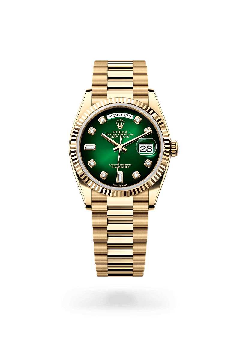 Rolex Day-Date 36 18 ct yellow gold, M128238-0069 - Swiss Time Square