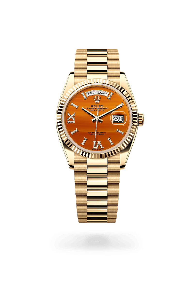 Rolex Day-Date 36 18 ct yellow gold, M128238-0088 - Swiss Time Square