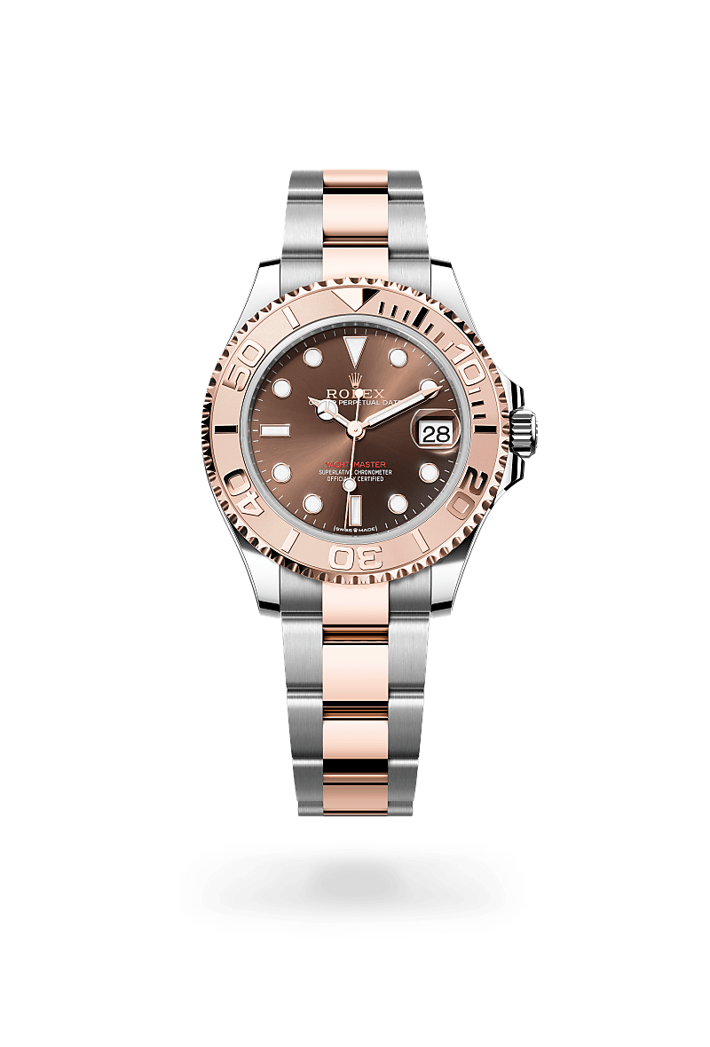 Rolex Yacht-Master 37 Everose Rolesor, M268621-0003 - Swiss Time Square