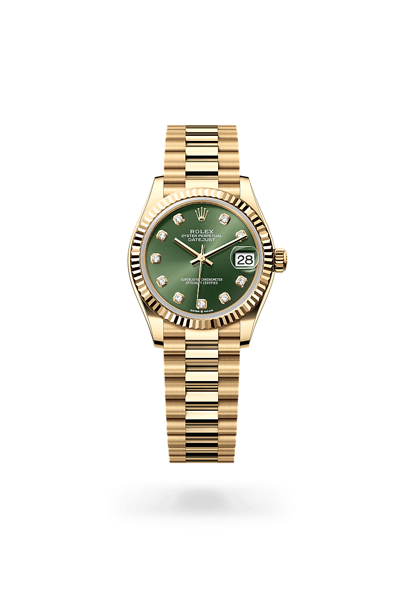 Rolex Datejust 31 18 ct yellow gold, M278278-0011 - Swiss Time Square