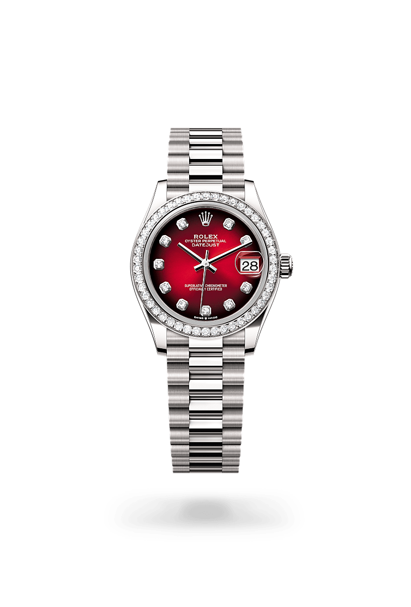 Rolex Datejust 31 18 ct white gold, M278289RBR-0028 - Swiss Time Square