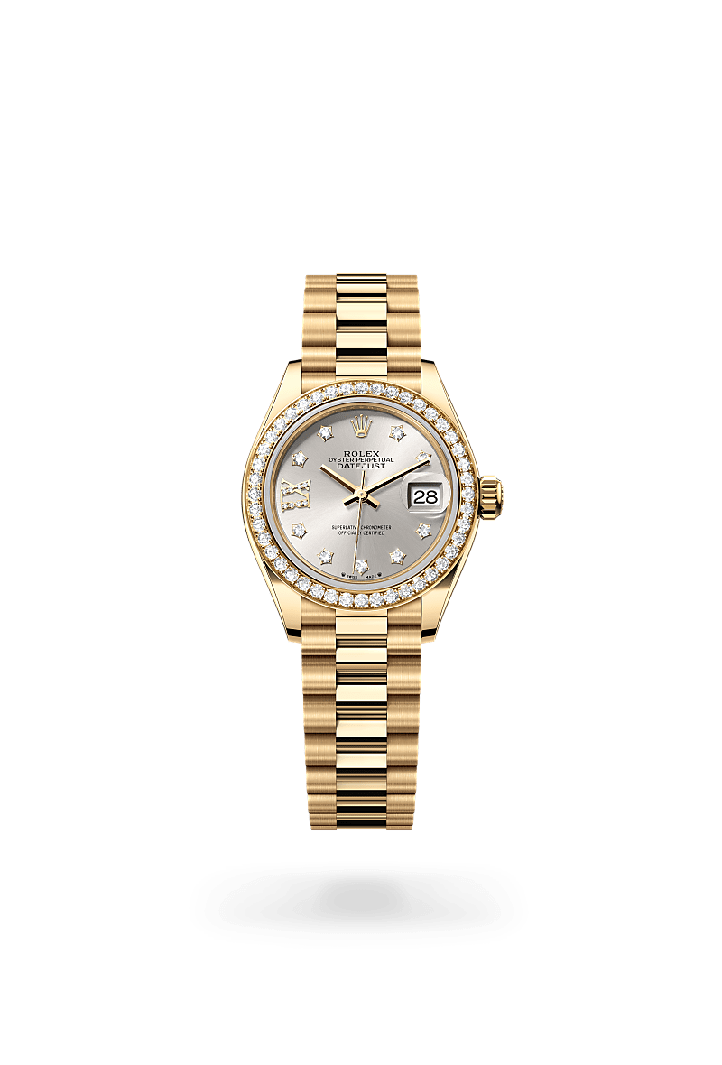 Rolex Lady-Datejust 18 ct yellow gold, M279138RBR-0001 - Swiss Time Square