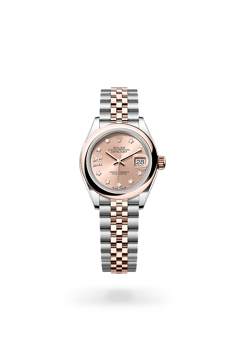 Rolex Lady-Datejust Everose Rolesor, M279161-0027 - Swiss Time Square