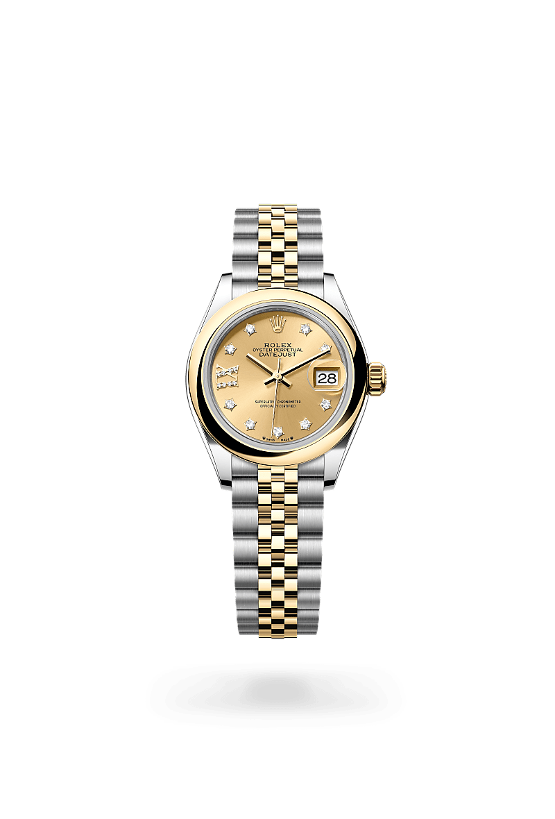 Rolex Lady-Datejust Yellow Rolesor, M279163-0022 - Swiss Time Square