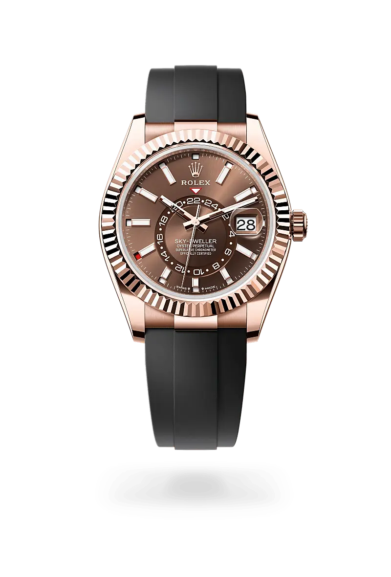 Rolex Sky-Dweller 18 ct Everose gold, M336235-0002 - Swiss Time Square