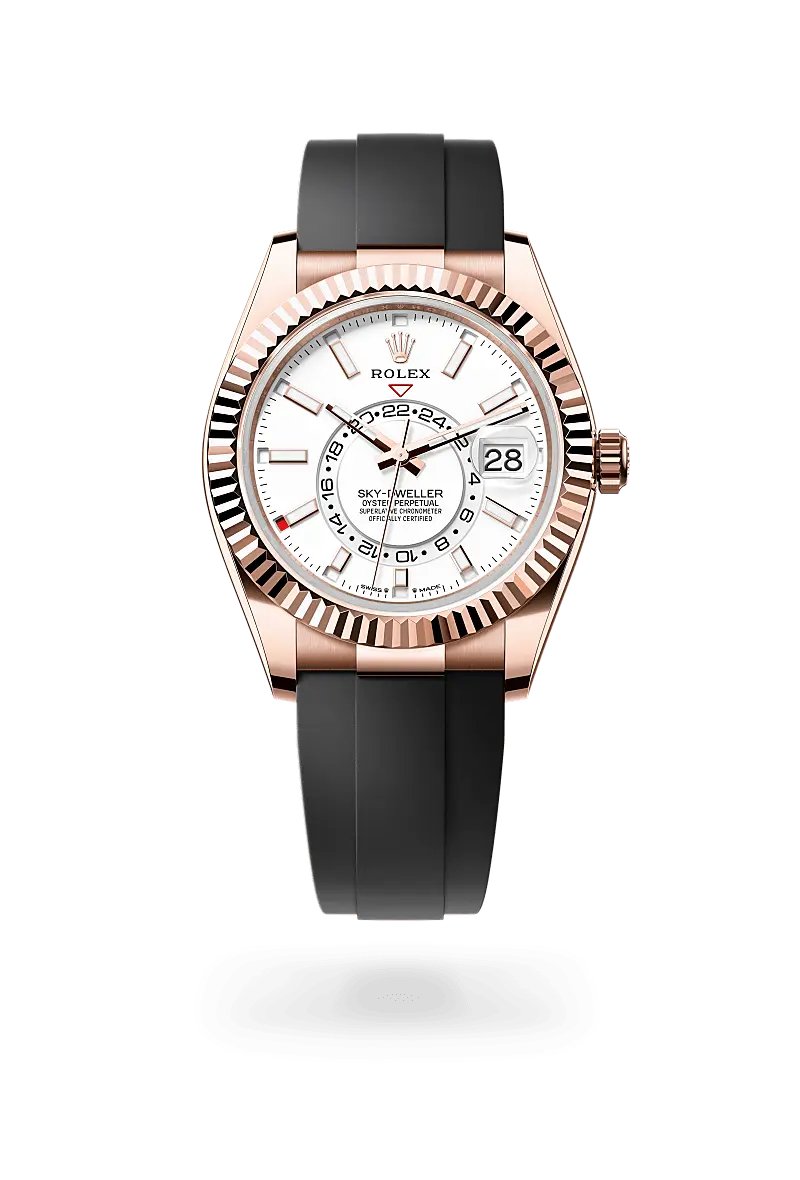 Rolex Sky-Dweller 18 ct Everose gold, M336235-0003 - Swiss Time Square