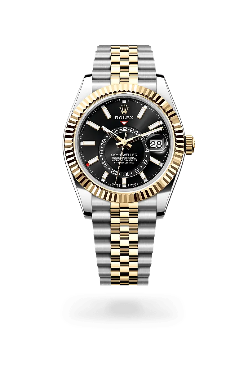 Rolex Sky-Dweller Yellow Rolesor, M336933-0004 - Swiss Time Square