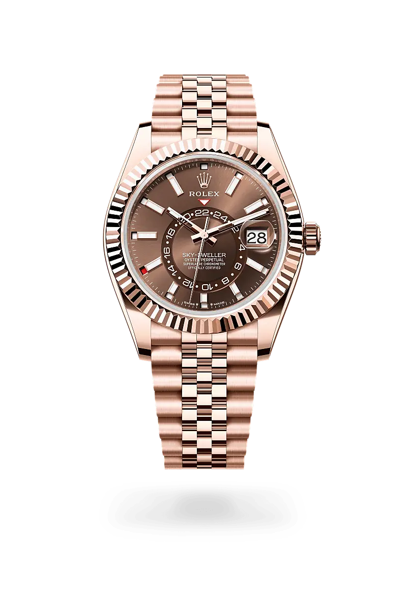 Rolex Sky-Dweller 18 ct Everose gold, M336935-0006 - Swiss Time Square