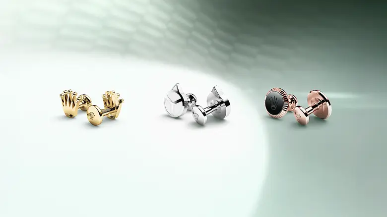 Rolex cufflinks - Swiss Time Square