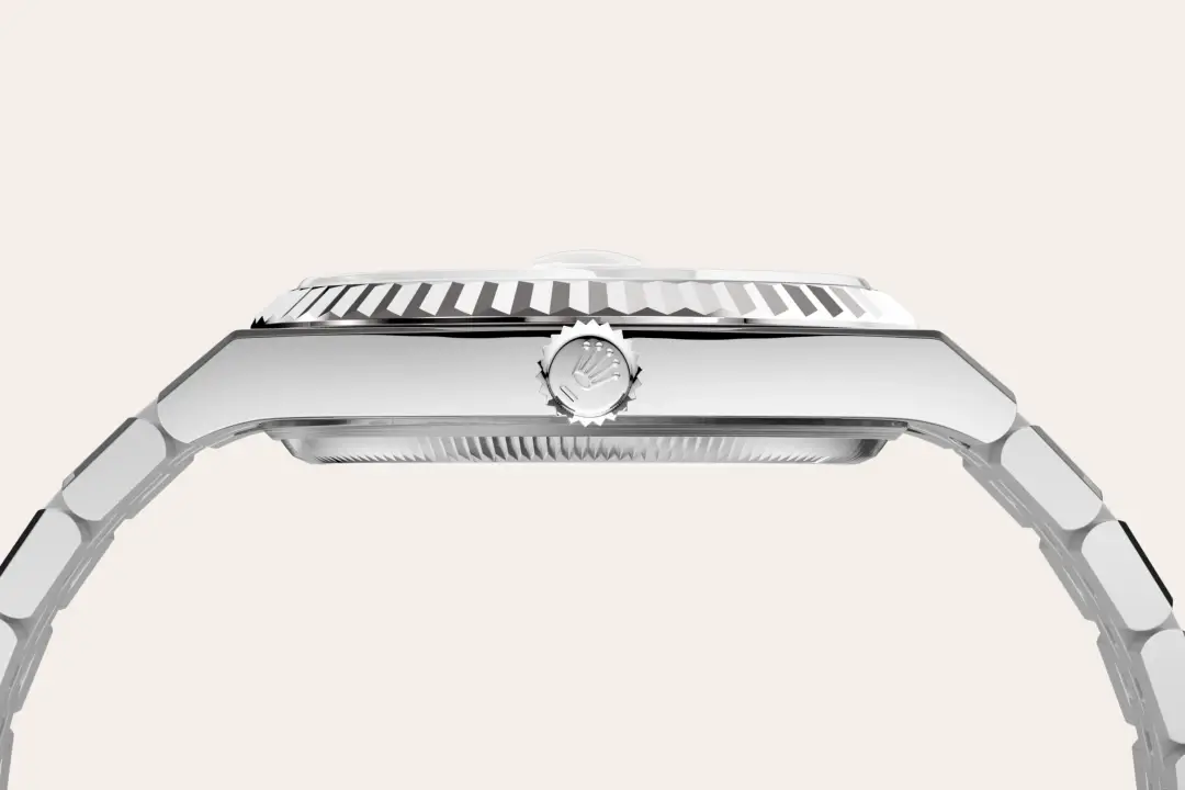 Rolex Land-Dweller in White Rolesor - combination of Oystersteel and white gold, M127234-0001 - Swiss Time Square